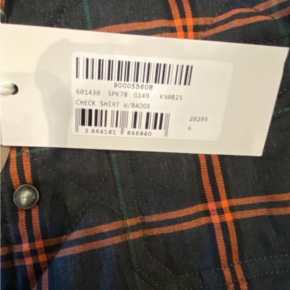 Stella McCartney Boys Reversible Check Shirt Jacket NWT - Picture 10 of 12